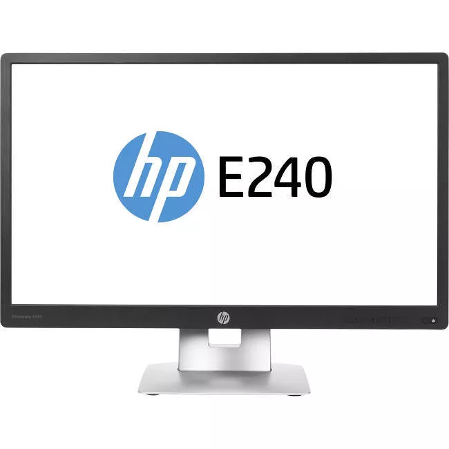 HP M1N99AA#ABA Business E240 Full HD LCD Monitor - 16:9 - Silver, Black