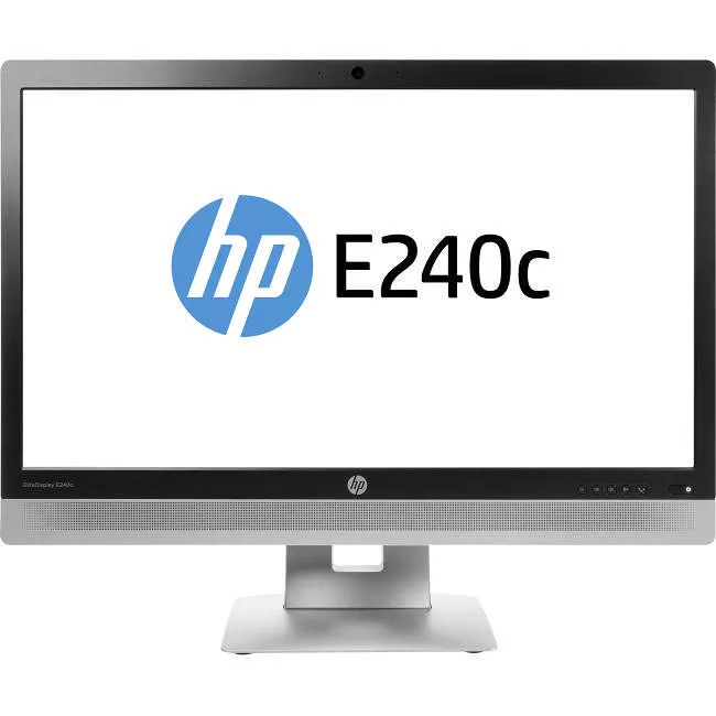 HP M1P00AA#ABA Business E240c Webcam Full HD LCD Monitor - 16:9