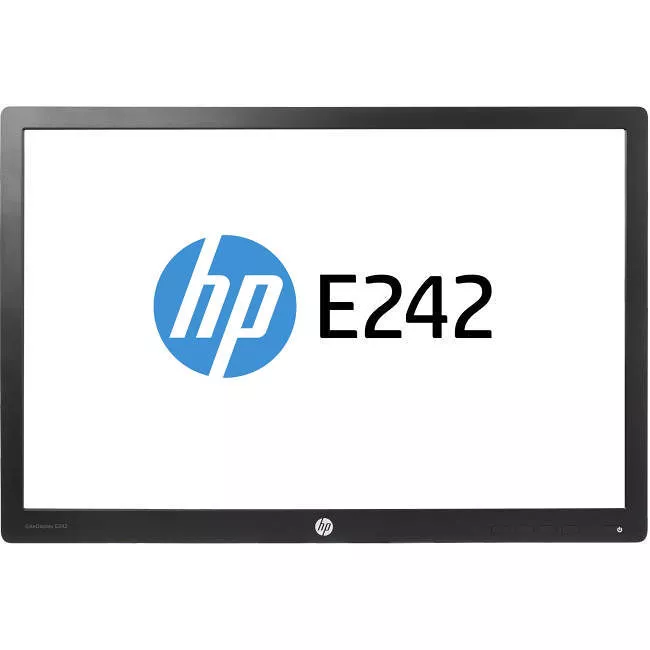 HP N0Q25AA#ABA Business E242 24" Class WUXGA LCD Monitor - 16:10 - Black