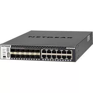 NETGEAR XSM4324S-100NES Stackable Managed Switch w/ 24x10G including 12x10GBASE-T & 12xSFP+ Layer 3