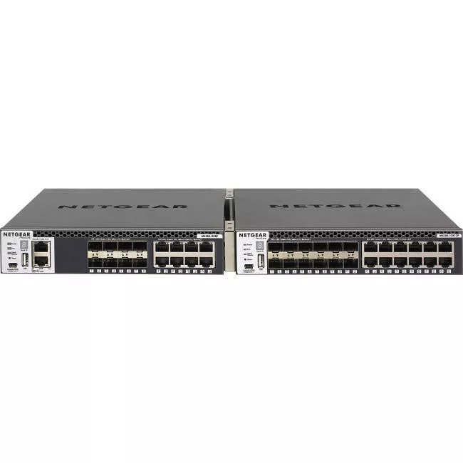 NETGEAR GSM4328S-100NES 24x1G Stackable Managed Switch w/ 2x10GBASE-T and 2xSFP+