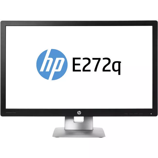 HP M1P04AA#ABA Business E272q 27" Class WQHD LCD Monitor - 16:9 - Black, Silver
