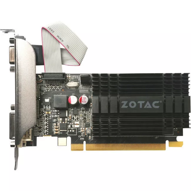 ZOTAC ZT-71301-20L GeForce GT 710 Graphic Card - 1 GB DDR3 SDRAM - PCIe 2.0