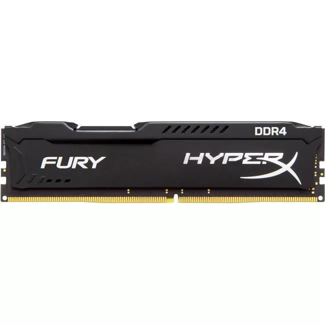 Kingston HX424C15FBK4/64 FURY Memory Black - 64GB Kit (4x16GB) - DDR4 2400MHz CL15 DIMM