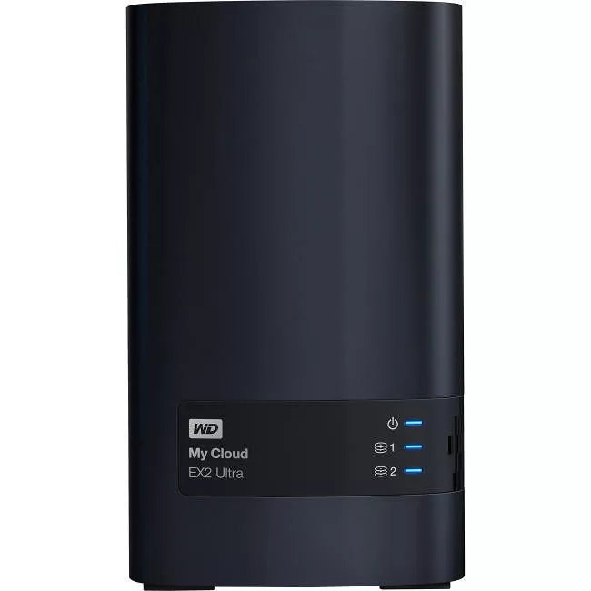 WD WDBVBZ0000NCH-NESN Diskless My Cloud EX2 Ultra Network Attached Storage - NAS