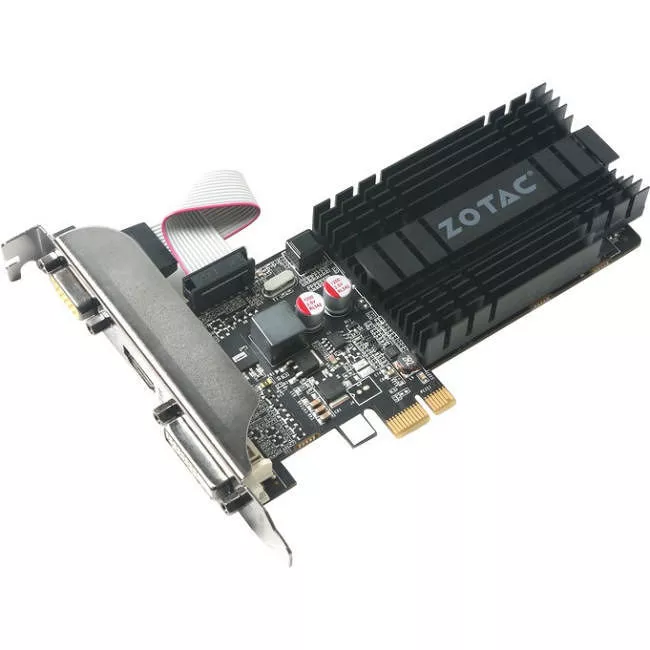 ZOTAC ZT-71304-20L GeForce GT 710 Graphic Card - PCIe x1 - 1 GB DDR3 SDRAM