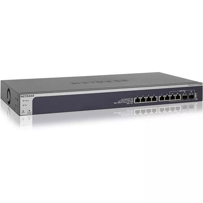 NETGEAR XS708T-100NES XS708T - ProSAFE 10 Gigabit Smart Managed Switch