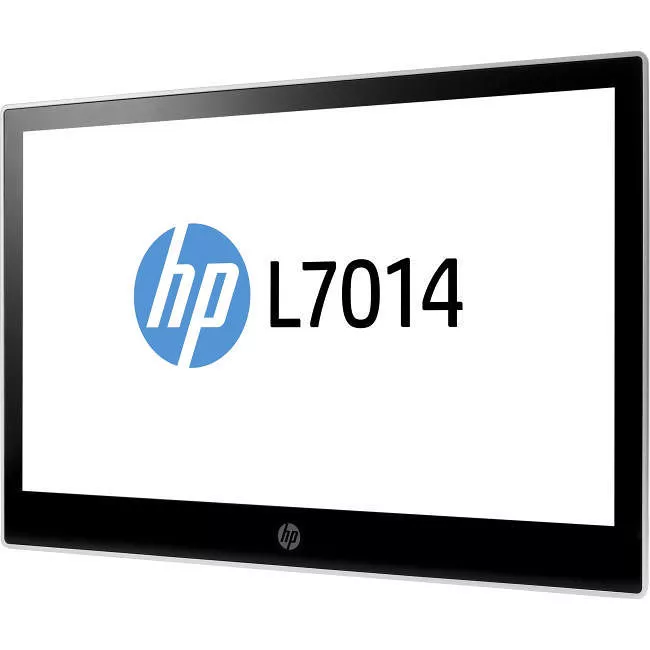 HP T6N31A8#ABA L7014 14" Class WXGA LCD Monitor - 16:9 - Black, Asteroid