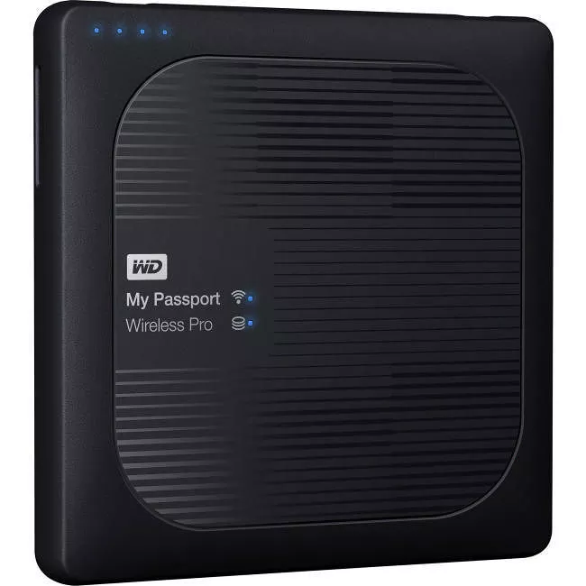 WD WDBSMT0030BBK-NESN My Passport Wireless Pro Network Hard Drive - 3 TB - 256 MB