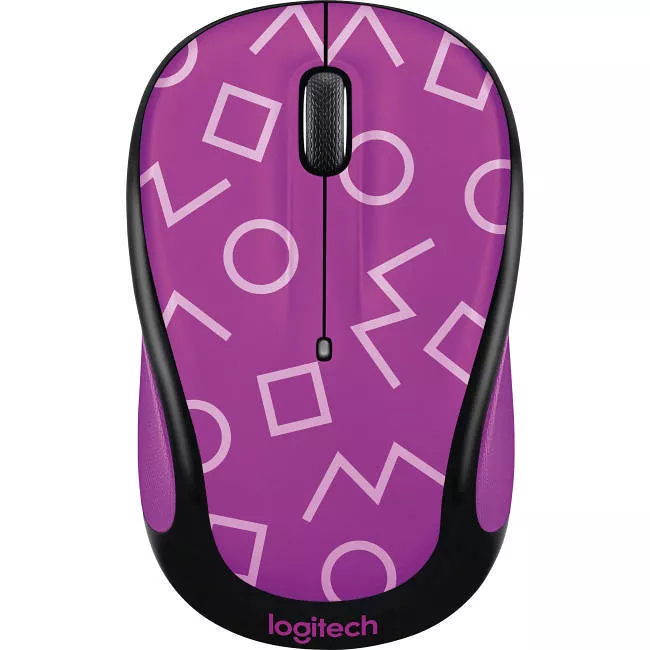 Logitech 910-004742 M325c Wireless Mouse Geo Purple Cover Mouse