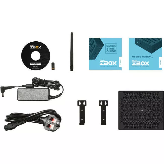 ZOTAC ZBOX-CI543NANO-U ZBOX nano - Intel Core i5 (6th Gen) i5-6200U 2.30 GHz DDR3L SDRAM - Mini PC