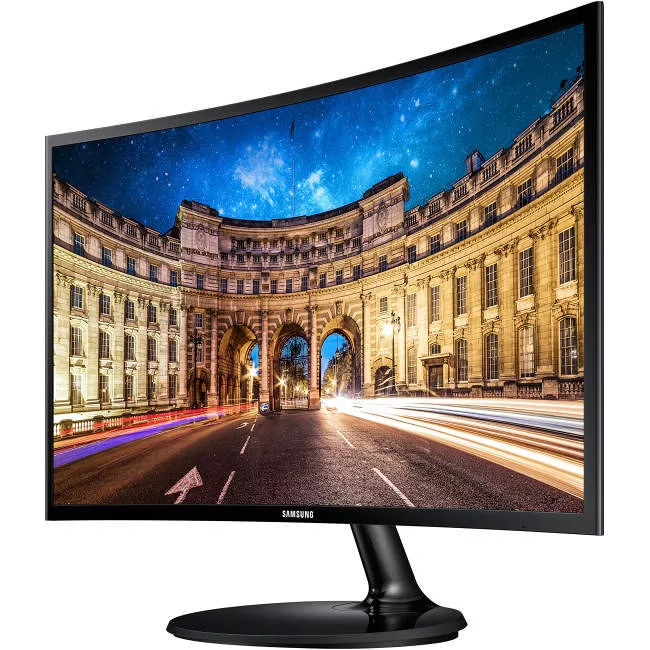 Samsung C27F390FHN C27F390 27" Full HD Curved Screen LED LCD Monitor - 16:9 - TAA Compliant