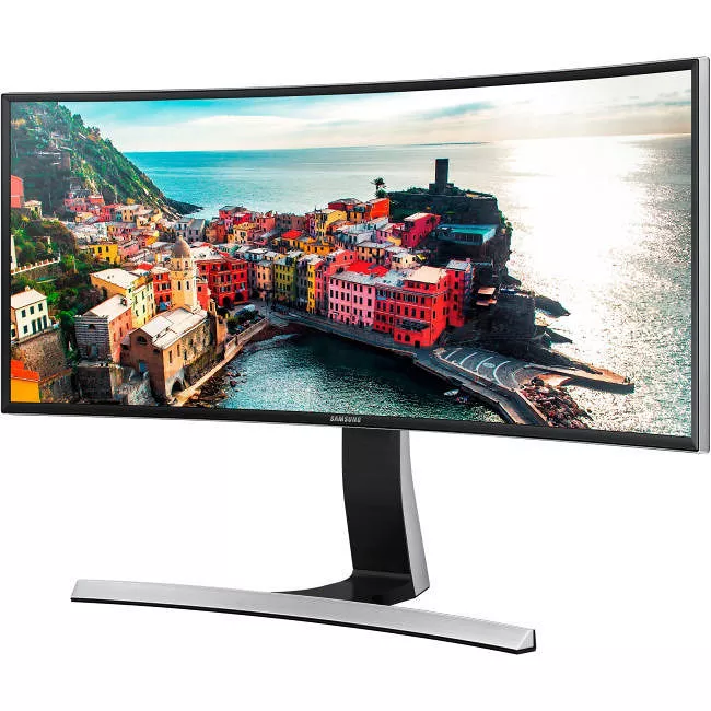 Samsung LS34E790CNS/GO S34E790C 34" UW-QHD Curved Screen LED LCD Monitor - 21:9