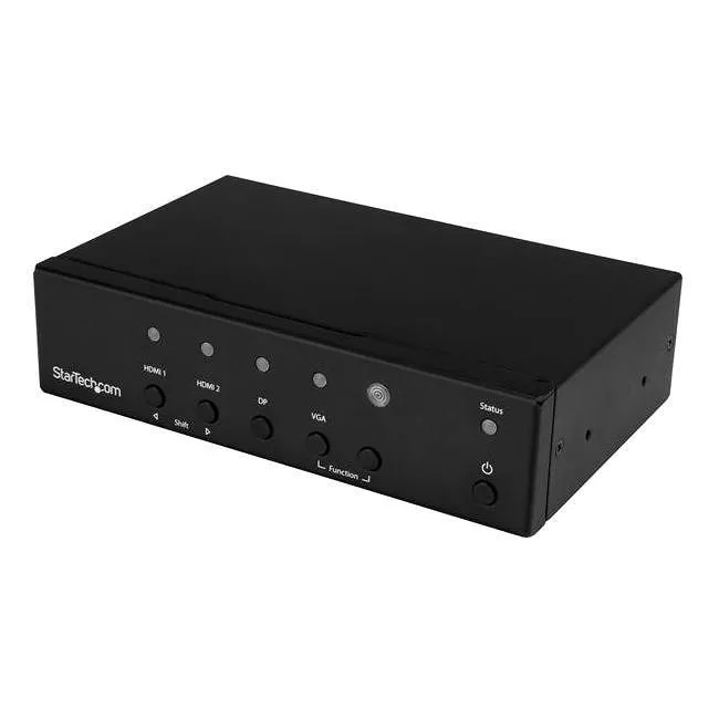 StarTech HDVGADP2HD Multi-Input to HDMI Converter Switch - VGA and Dual-HDMI to HDMI Switch
