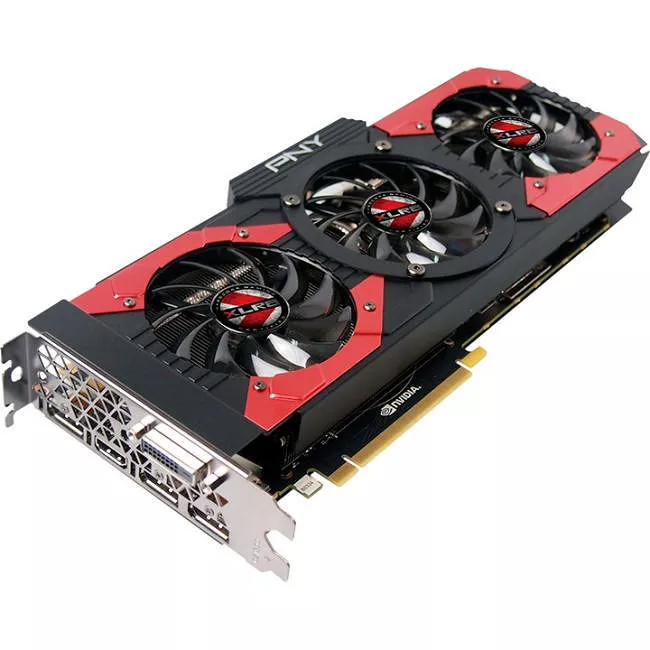 PNY VCGGTX10808XGPB-OC GeForce GTX 1080 Graphic Card - 1.71 GHz Core - 8 GB GDDR5X - Dual Slot