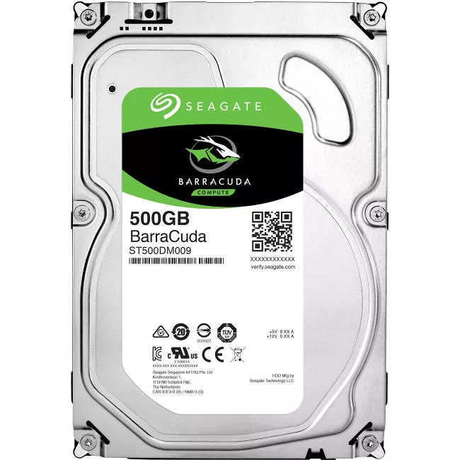 Seagate ST500LM030 BarraCuda Hard Drive - 500 GB - 128 MB - 2.5 - SATA - 5400
