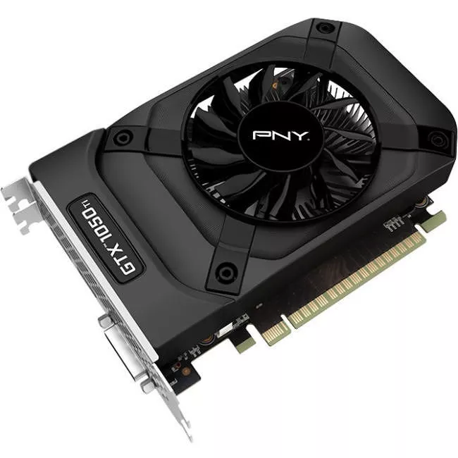 PNY VCGGTX1050T4PB GeForce GTX 1050 Ti Graphic Card - 4 GB GDDR5 - PCI-E 3.0