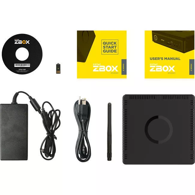 ZOTAC ZBOX-EN1060-U ZBOX E MAGNUS EN1060 Mini PC - Intel Core i5 i5-6400T 2.20 GHz DDR4 SDRAM