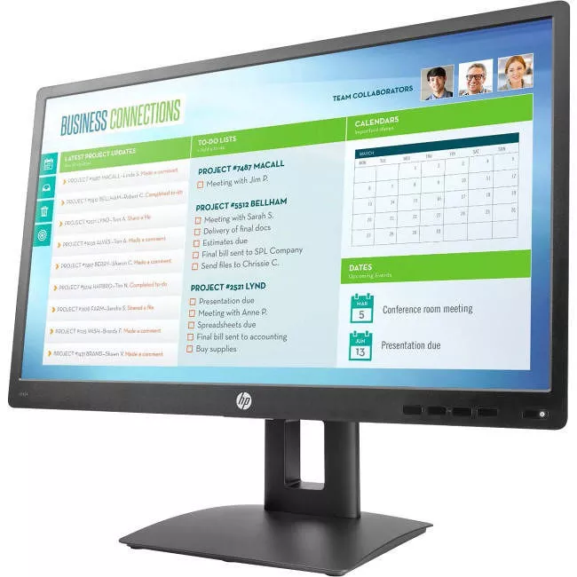 HP M1T03A6#ABA Business VH24 23.8" LED LCD Monitor - 16:9 - 5 ms - TAA Compliant