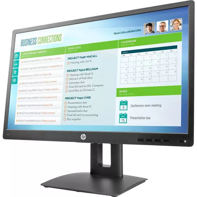 HP M1T03A6#ABA Business VH24 Full HD LCD Monitor - 16:9 - Black - TAA Compliant