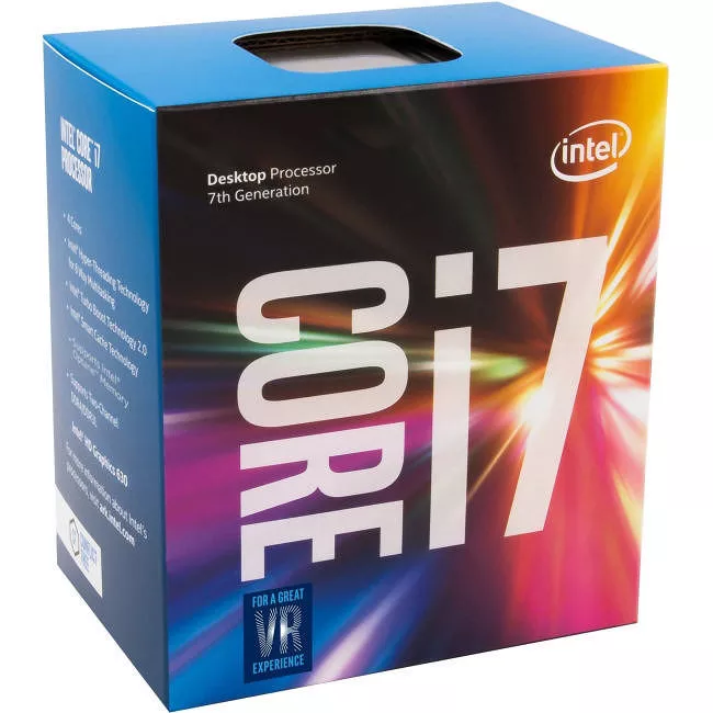 Intel BX80677I77700 Core i7 i7-7700 Processor - 65 W - 3.60 GHz - Socket H4 LGA-1151 - 4 Core