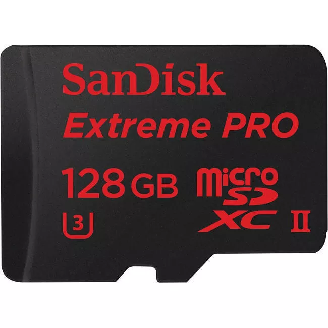 SanDisk SDSQXPJ-128G-ANCM3 Extreme Pro 128 GB 10/UHS-II (U3) Class microSDXC
