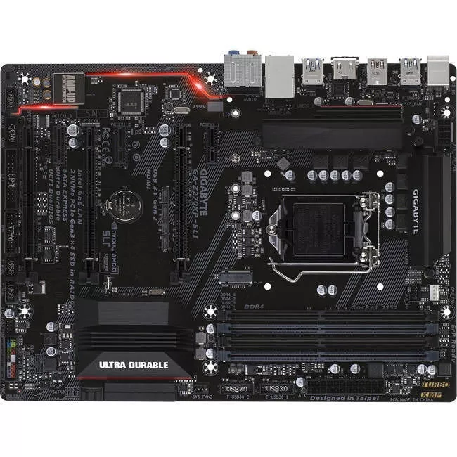 GIGABYTE GA-Z270XP-SLI Desktop Motherboard - 1x Socket H4 LGA-1151 - Intel Z270 - 4x DDR4 - RAID - 1x M.2 - 3x PCIe x16 - ATX