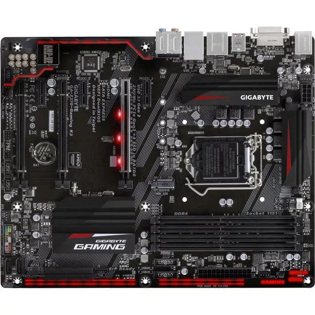 GIGABYTE GA-Z270-GAMING K3 Desktop Motherboard - 1x Socket H4 LGA-1151 - Intel Z270 - 4x DDR4 - RAID - 1x M.2 - 3x PCIe x16 - ATX