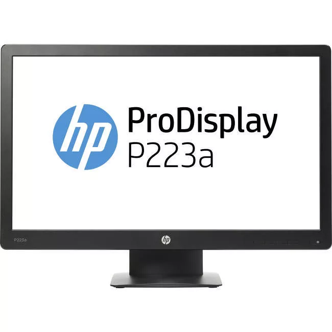 HP X7R62AA#ABA Business P223A Full HD LCD Monitor - 16:9 - Black