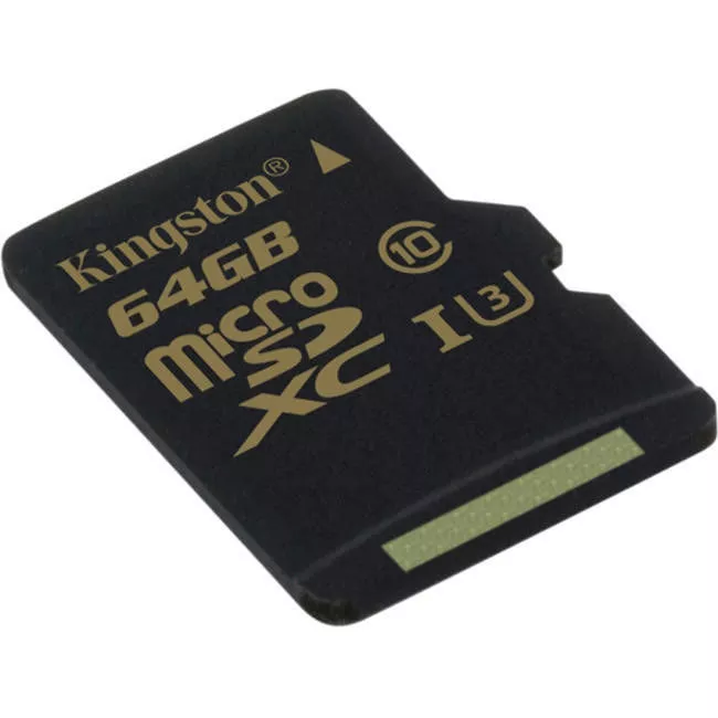 Kingston SDCG/64GBSP 64 GB Class 10/UHS-I (U3) microSDXC