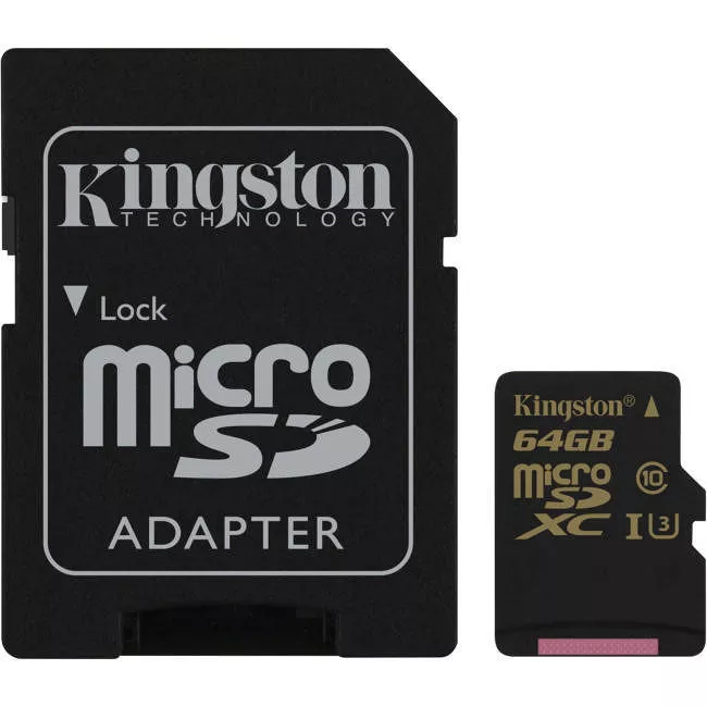 Kingston SDCG/64GB 64 GB Class 10/UHS-I (U3) microSDXC