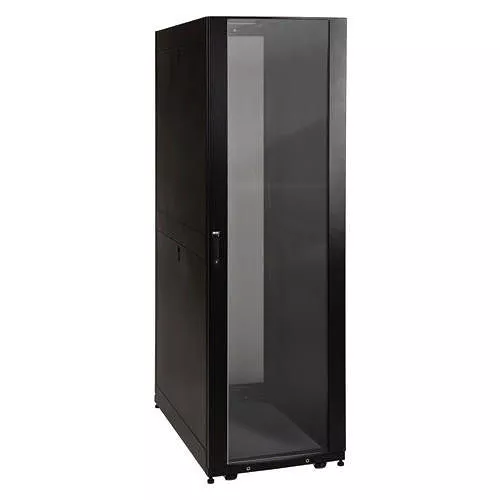 Tripp Lite SR42UBG Rack Enclosure Cabinet - 42U - Clear Acrylic Window - 37" Deep