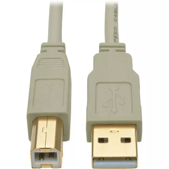 Tripp Lite U022-006-BE Eaton Tripp Lite Series USB 2.0 A to B Cable (M/M), Beige, 6 ft. (1.83 m)