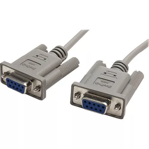 StarTech SCNM9FF Serial Null modem cable - DB-9 (F) - DB-9 (F) - 3 m