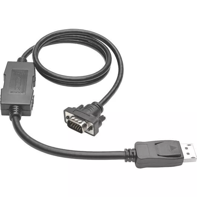 Tripp Lite P581-010-VGA-V2 10ft DP to VGA/DP to VGA Adapter Active Converter w/ Latches DP 1.2 M/M