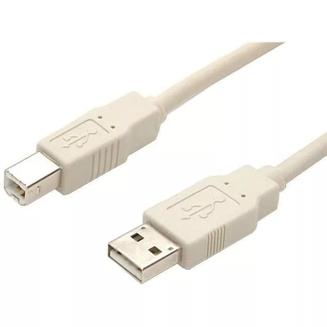 StarTech USBFAB_6 6 ft Beige A to B USB Cable - M/M