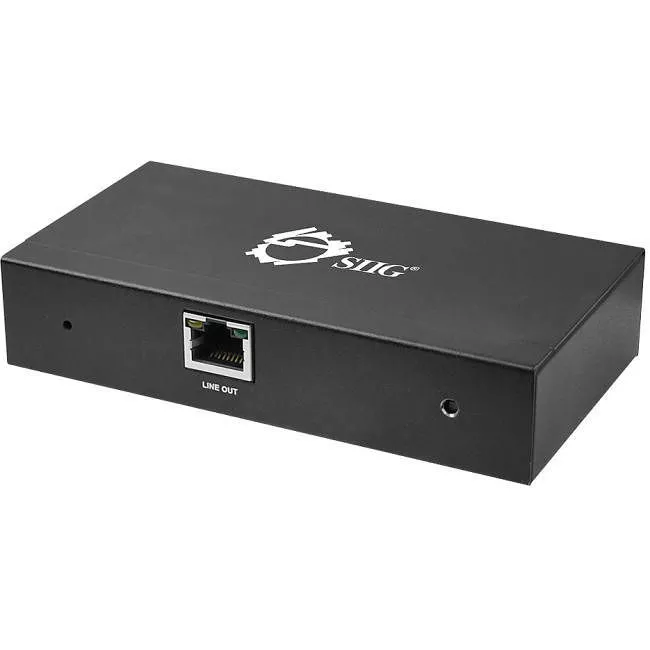 SIIG CE-VG0T11-S1 VGA & Audio Long Range CAT5 with Auto-Tuned & Auto-Deskew Extender