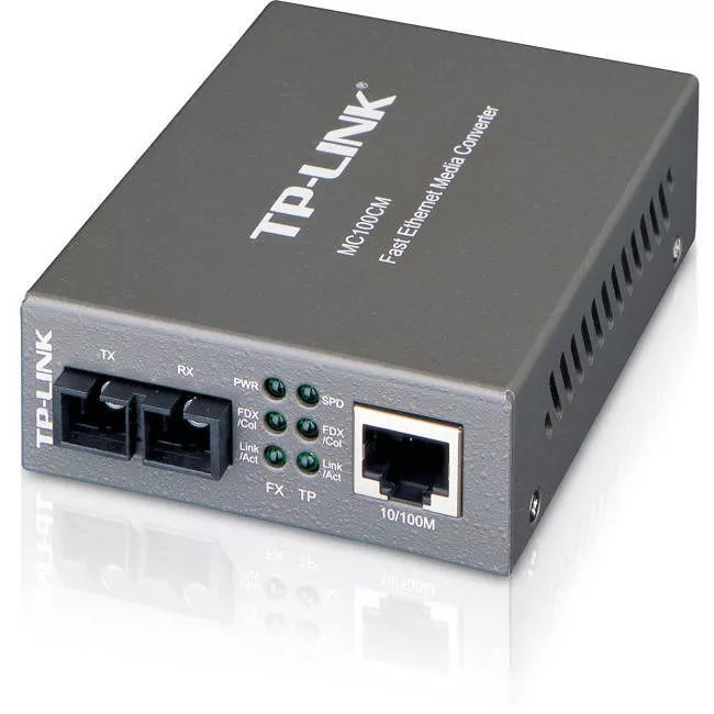 TP-LINK MC100CM Media Converter - Fast Ethernet SFP to RJ45 Fiber