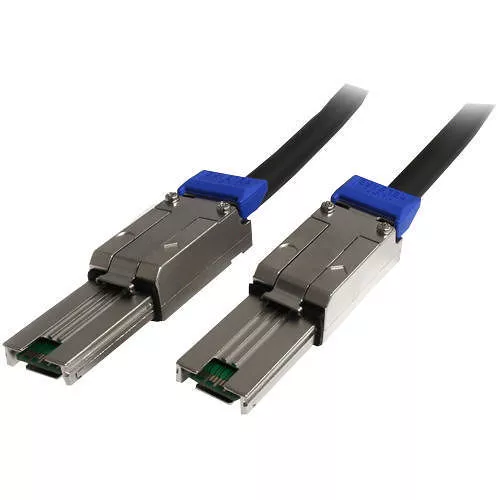StarTech ISAS88883 3m External Mini SAS Cable - Serial Attached SCSI SFF-8088 to SFF-8088