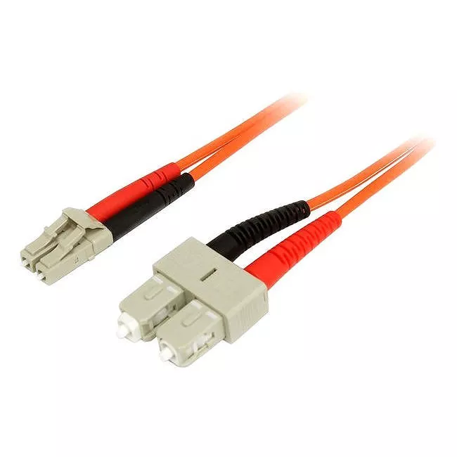 StarTech 50FIBLCSC2 2m Fiber Optic Cable - Multimode Duplex 50/125