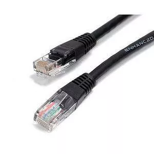 StarTech C6PATCH2BK 2ft CAT6 Ethernet Cable - Black Molded Gigabit