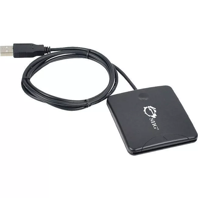 SIIG JU-CR0012-S1 USB 2.0 Smart Card Reader