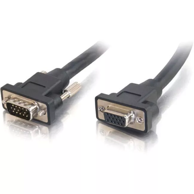 C2G 52095 6ft Monitor Extension Cable - Panel-Mount HD15 SXGA M/F