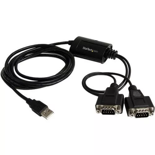 StarTech ICUSB2322F USB to Serial Adapter - 2 Port - COM Port Retention