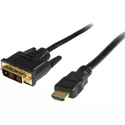 StarTech HDMIDVIMM6 HDMI to DVI-D Cable - M/M - 6 ft / 2m