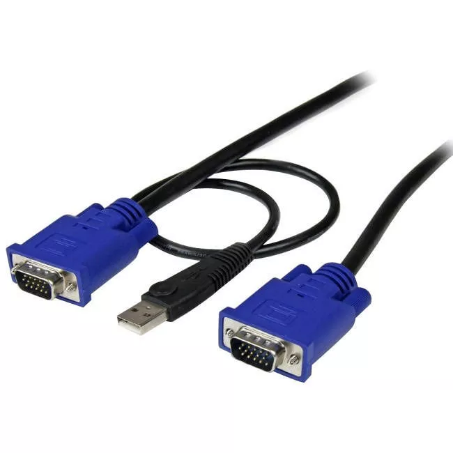StarTech SVECONUS10 2-in-1 - Video USB cable - 4 pin USB Type A 3m