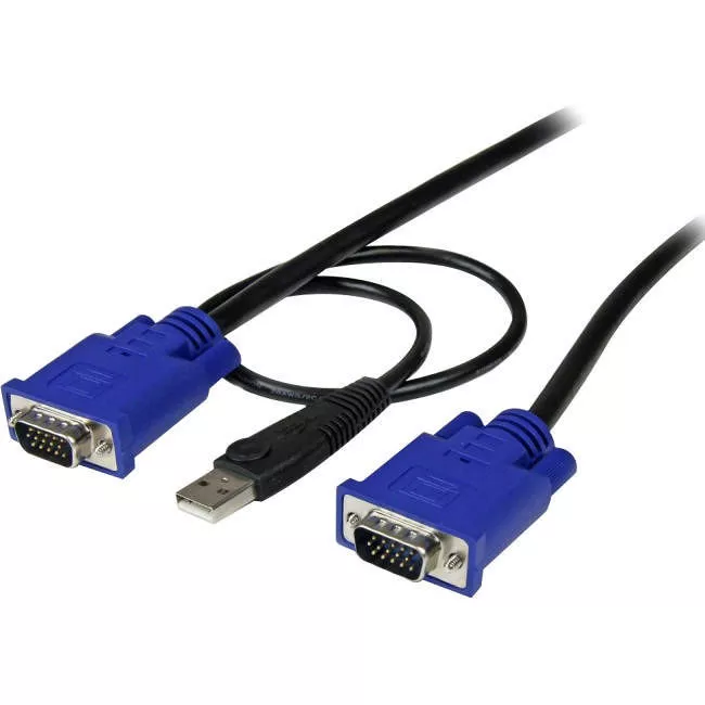 StarTech SVECONUS6 2 in 1 USB KVM Ultra Thin Cable 6ft