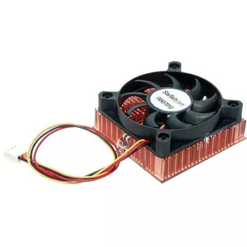 StarTech FAN3701U 1U 60x10mm Socket Cooler Fan w/ Copper Heatsink & TX3