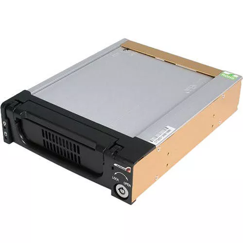 StarTech DRW150SATBK Aluminum Black SATA Hard Drive Drawer - Storage mobile rack - black