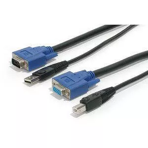 StarTech SVUSB2N1_15 2-in-1 Universal USB KVM Cable 15 ft